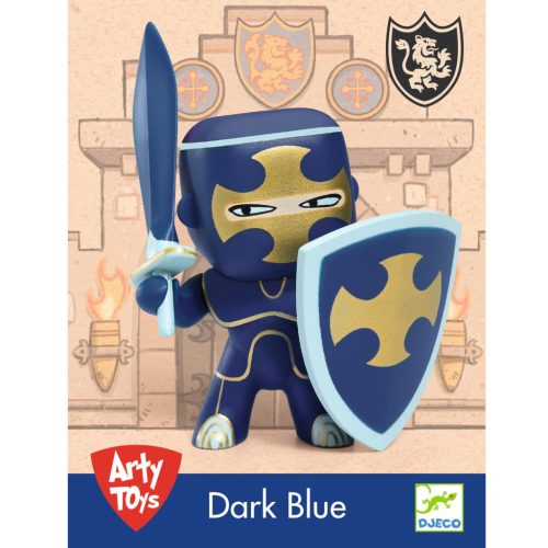 Djeco Arty Toys - Lovag - Sötéten Kék - Dark blue