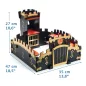 Djeco Arty Toys - Fekete lovagvár - Ze Black Castel