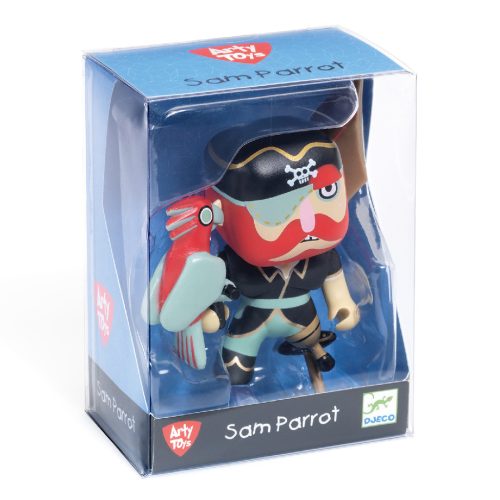 Djeco Arty Toys - Kalóz papagájjal - Sam Parrot