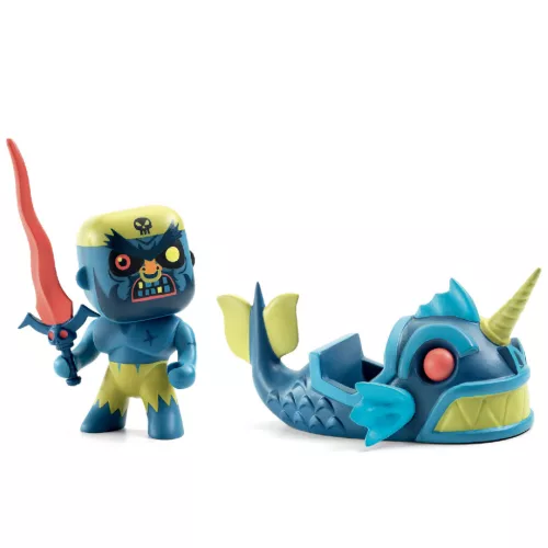 Djeco Arty Toys - Kalóz, Szörnyhajós - Terrible and Monster