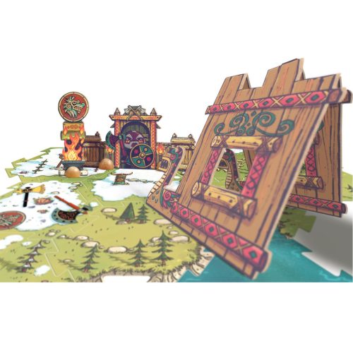 Arty Toys Óriás puzzle - Barbárok birodalma, 15-db-os - Puzzl’Up Alric Barbarious