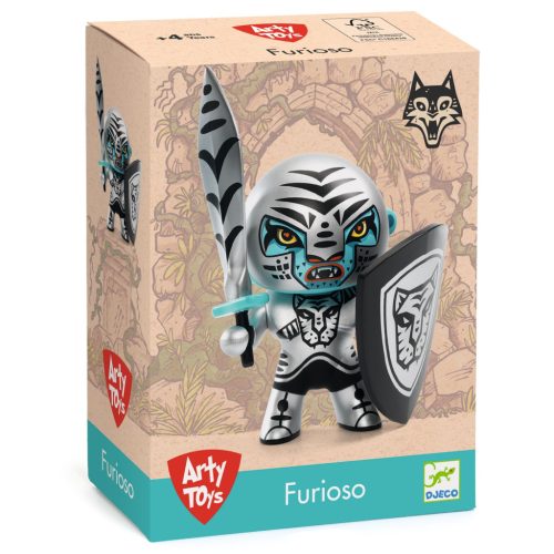 Djeco Arty Toys - Lovag, Oroszlánszív - Furious