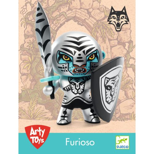Djeco Arty Toys - Lovag, Oroszlánszív - Furious