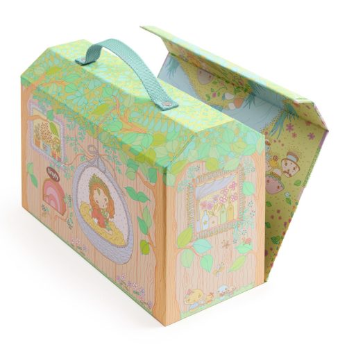 Djeco TINYLY álomvilág babaház - Szilvia és Rókica háza - Sylvia and Fox’s house in the woods