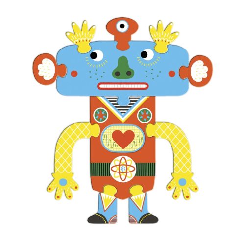 Djeco Óriás puzzle - SzörnyElek, 39 db-os - Barbazul