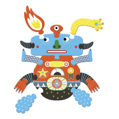 Djeco Óriás puzzle - SzörnyElek, 39 db-os - Barbazul