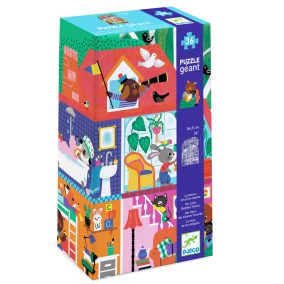   Djeco Óriás puzzle - A Kisbarátok Háza, 36 db-os - The Little Buddies' House