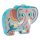 Djeco Formadobozos puzzle - Elefánt és barátai, 24 db-os - Haathee, Asian elephant
