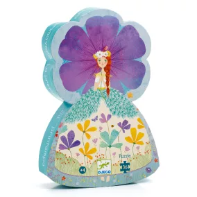   Djeco Formadobozos puzzle - Tavasz hercegnő, 36 db-os - The princess of spring
