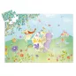   Djeco Formadobozos puzzle - Tavasz hercegnő, 36 db-os - The princess of spring