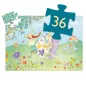   Djeco Formadobozos puzzle - Tavasz hercegnő, 36 db-os - The princess of spring
