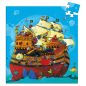   Formadobozos puzzle - Barbarossa hajója, 54 db-os - Barbarossa's Boat