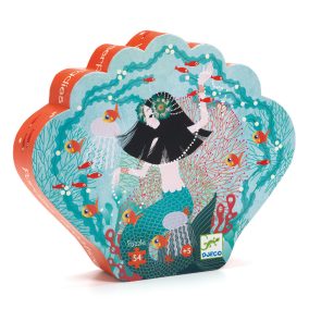   Formadobozos puzzle - Gyöngyhalász lányka, 54 db-os - Aquadic paradise