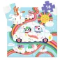   Djeco Formadobozos puzzle - Felhőjáró, 16 db-os - Cloud car