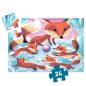   Djeco Formadobozos puzzle - Gyömbér a kis róka, 24 db-os - Ginger, little fox