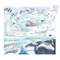   Djeco Formadobozos puzzle - Élet a sarkvidéken, 54 db-os - Polar softness