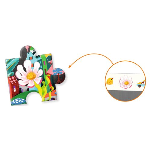 Megfigyeltető puzzle - Őrült város, 200 db-os - Crazy Town