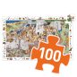   Djeco Megfigyeltető puzzle - Bevehetetlen vár, 100 db-os - Fortified castle
