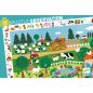 Djeco Megfigyeltető puzzle - A farm, 35 db-os - The farm