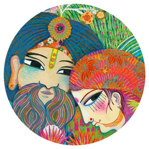 Djeco Művész puzzle - Varázslatos India, 1000 db-os - Magic India