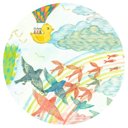 Djeco Művész puzzle - Eső után, 350 db-os - After the rain