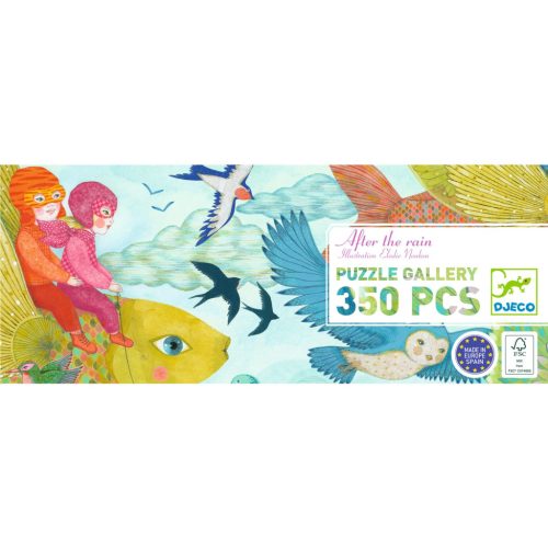 Djeco Művész puzzle - Eső után, 350 db-os - After the rain