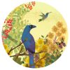 Djeco Művész puzzle - Békés madarak, 1000 db-os - Peaceful birds