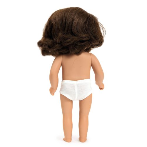 Djeco Játékbaba, hajas - Sötétbarna Rozi - Lovely Rosalie