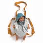   Djeco Babahordozó - Kékes-szürkés - Baby Carrier Blue Gray