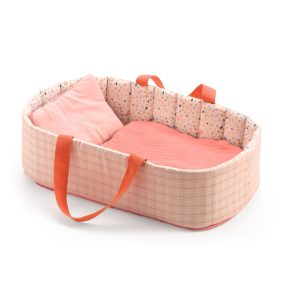   Djeco Mózeskosár - Halvány rózsaszín - Bassinet Pink Lines