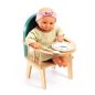   Djeco Babaetetés - Etetőszék játékbabáknak - Baby chair