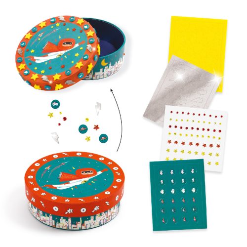 Djeco Készítsd magad! - Kincses doboz - Super treasure