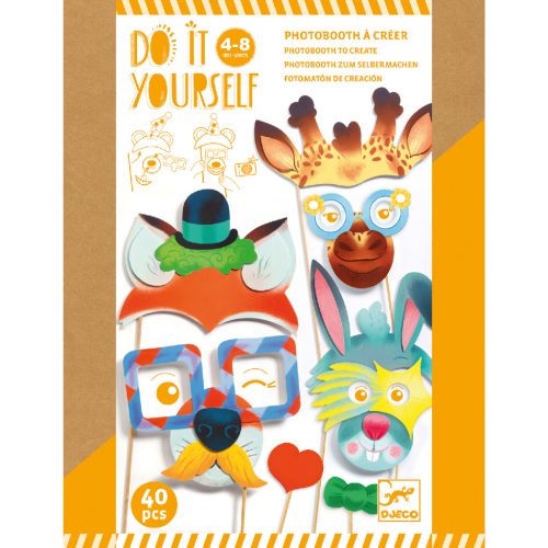 Djeco Készítsd magad! - Állatmaszkos buli - Animal party