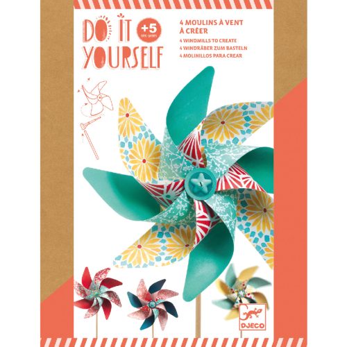 Djeco Készítsd magad! - Szélforgók - Sweet