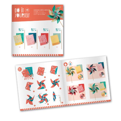 Djeco Készítsd magad! - Szélforgók - Sweet