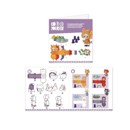 Djeco Készítsd magad! - Lépegető erdei lények - Cute forest creatures