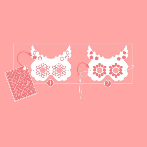 Djeco Készítsd magad! - Állati álarcok, erdei állatok - Forest animals