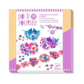 Djeco Csináld magad! - Csillogó kartkötők - Best friends