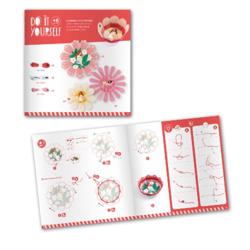 Djeco Készítsd magad! - Virágkosárkák - Bloom