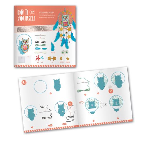 Djeco Készítsd magad! - Álomörző arany bagoly - Golden ow!