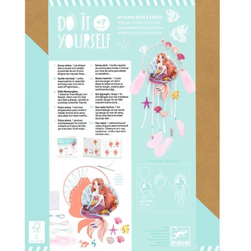 Djeco Készítsd magad! - Álomörző hableány - Gentle mermaid 