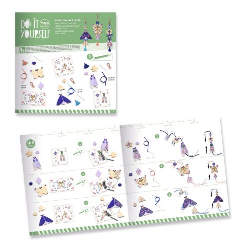 Djeco Csináld magad! - Pillangó lógattyúk - Butterflies