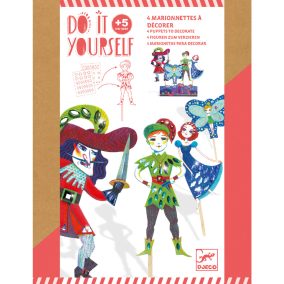 Djeco Készítsd magad! - Pálcás báb figurák - Peter Pan