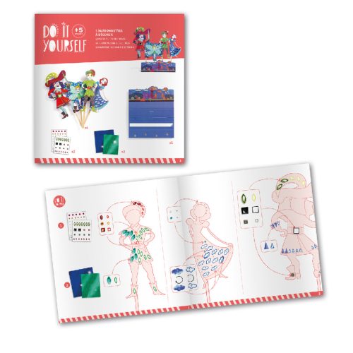 Djeco Készítsd magad! - Pálcás báb figurák - Peter Pan