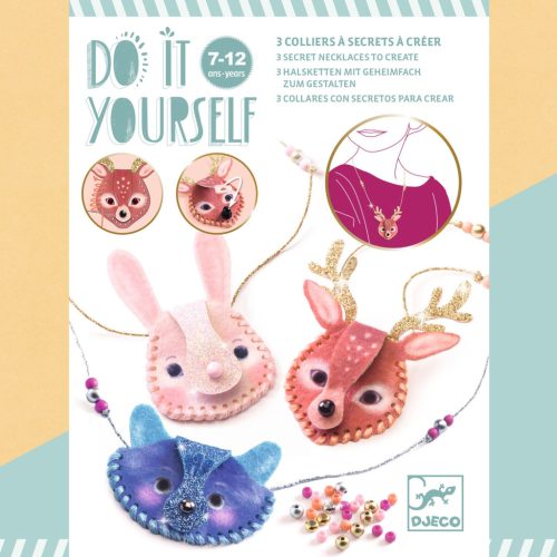 Djeco Csináld magad! - Nyakláncok titkos medálokkal - Dazzlers