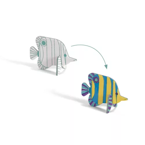 Djeco Készítsd magad! - Élet a tengerben 3D-ben - Sea life