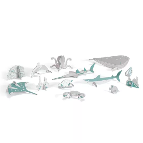 Djeco Készítsd magad! - Élet a tengerben 3D-ben - Sea life