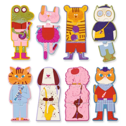 Djeco Trió puzzle - Zenekar - Orchestra