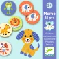 Djeco Memória játék - Kedvencek - Memo Stuffed animals