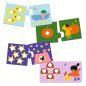   Djeco Párosító puzzle - Számpárosító, 24 db-os - First figures